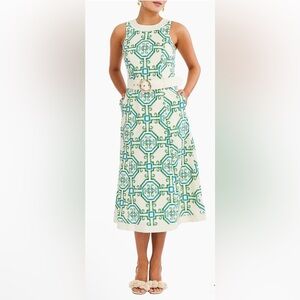 New Mestiza Louisa Midi Dress size 8
